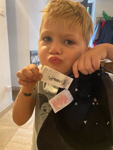 Customer photo review of Mon Étiquette Magique™️ - Animaux mignons