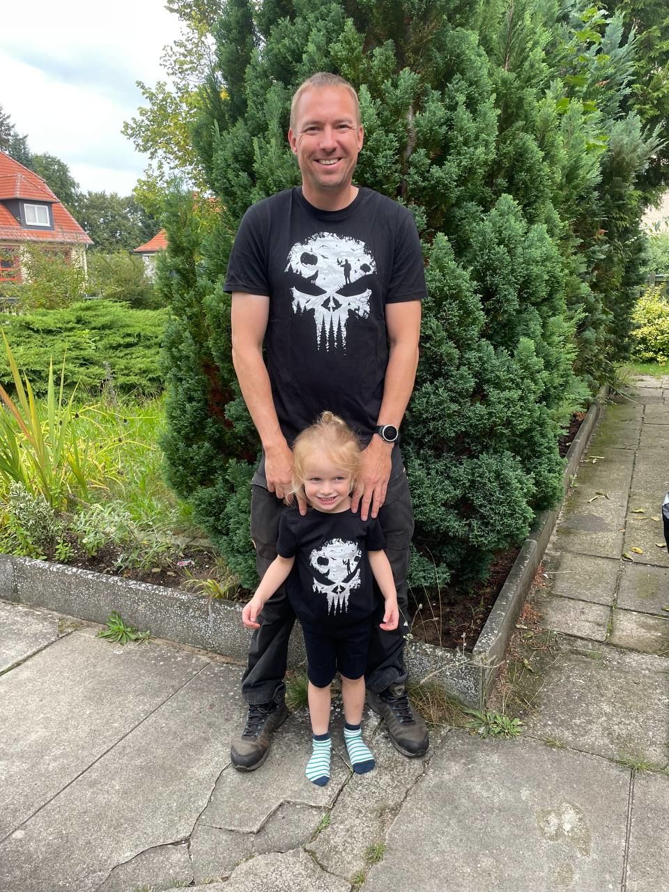 Customer photo review of Nature Skull - Bio Kinder Shirt