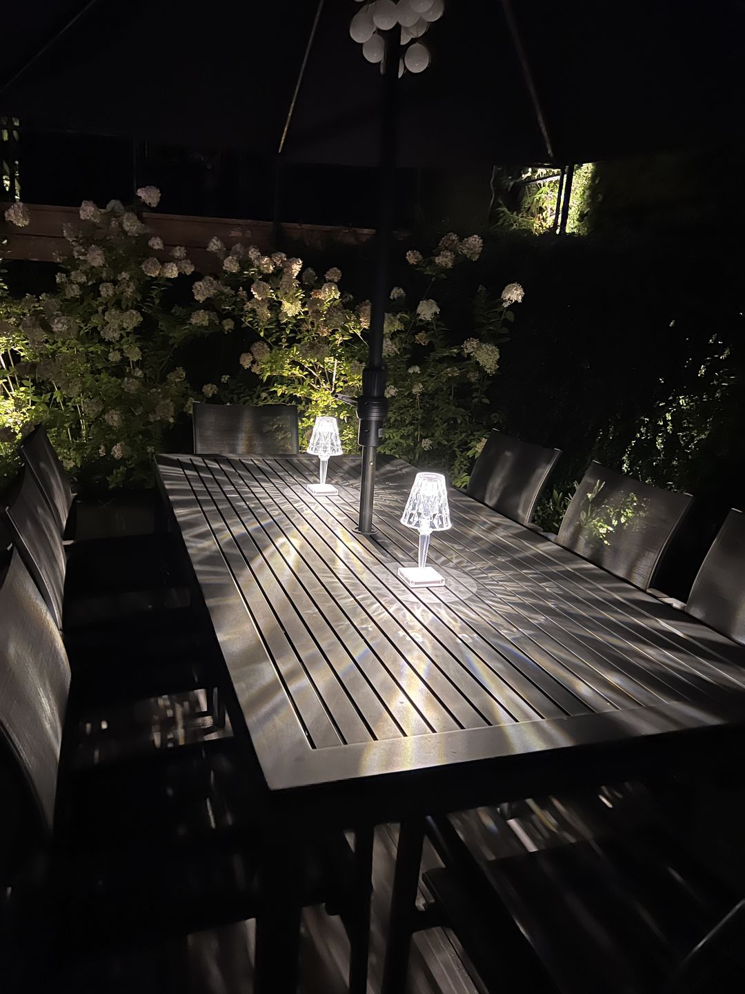Customer photo review of Mantar Crystal™ Cordless Table Lamp