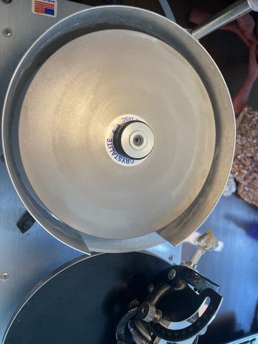 Customer photo review of Crystalite Solid Steel Lap Disks