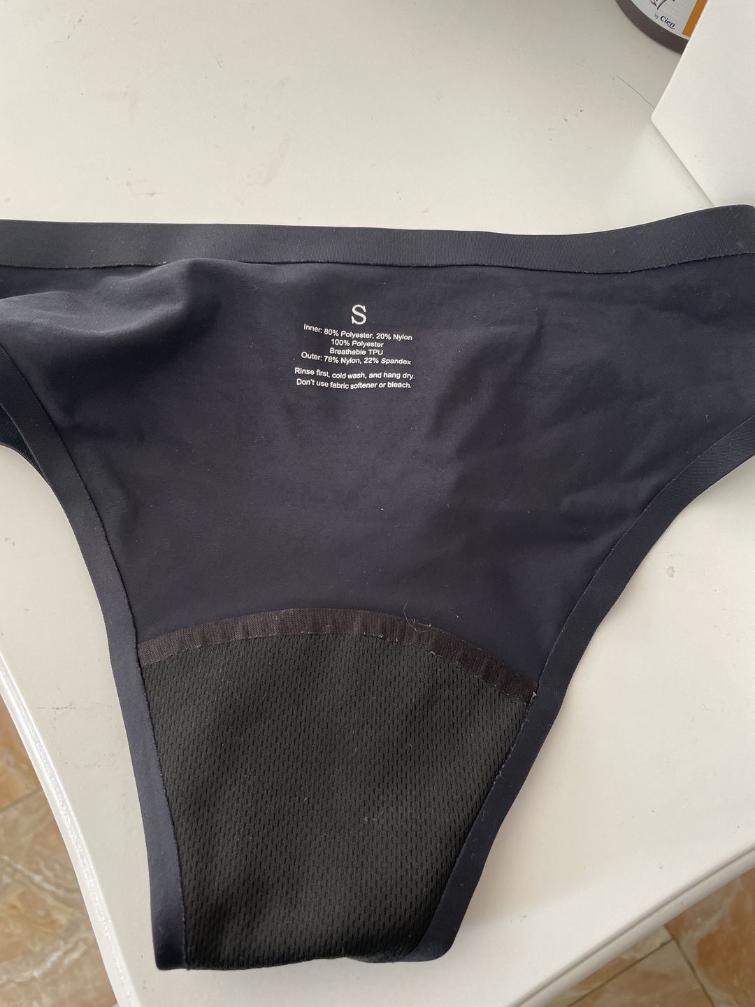 Customer photo review of Maillot de bain menstruel Nora Sans Coutures
