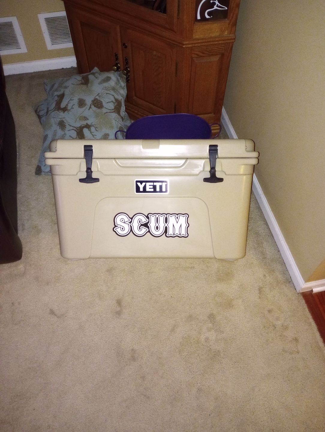 Customer photo review of LARGE SCUM STICKER