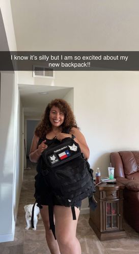 Customer photo review of PVC Velcro Patch