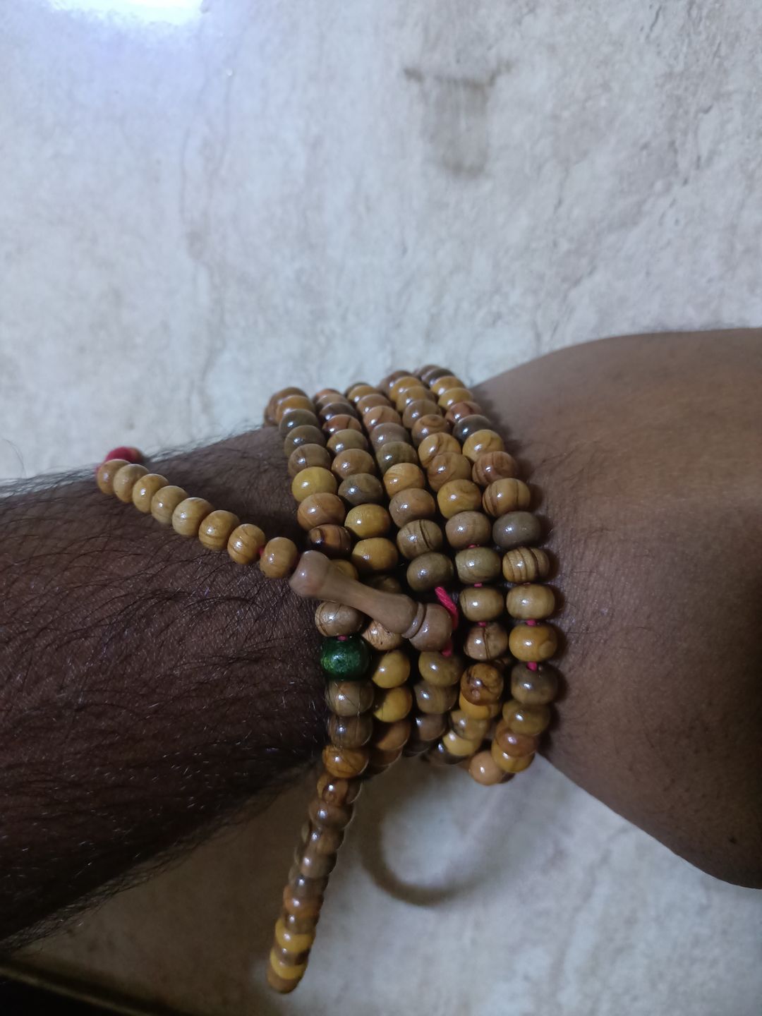 Customer photo review of NAQSHBANDI 200 BEAD WOODEN TASBIH