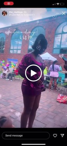 Customer video review of Gilding Square Collar Lace-Up Bright Mini Dress