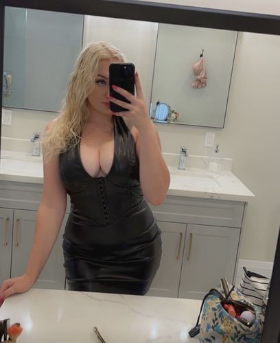 Customer photo review of Jackie Mini Dress (BLACK)