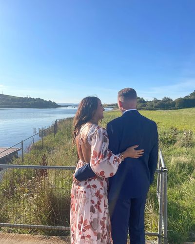 Customer photo review of Oasis Cut Out Maxi Dress