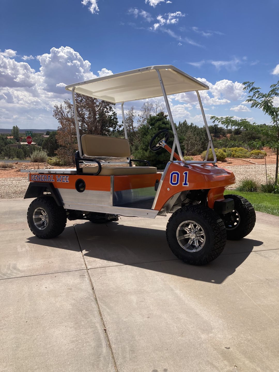 Customer photo review of Predator 22hp Installation Kit for 1998-2014 Club Car DS