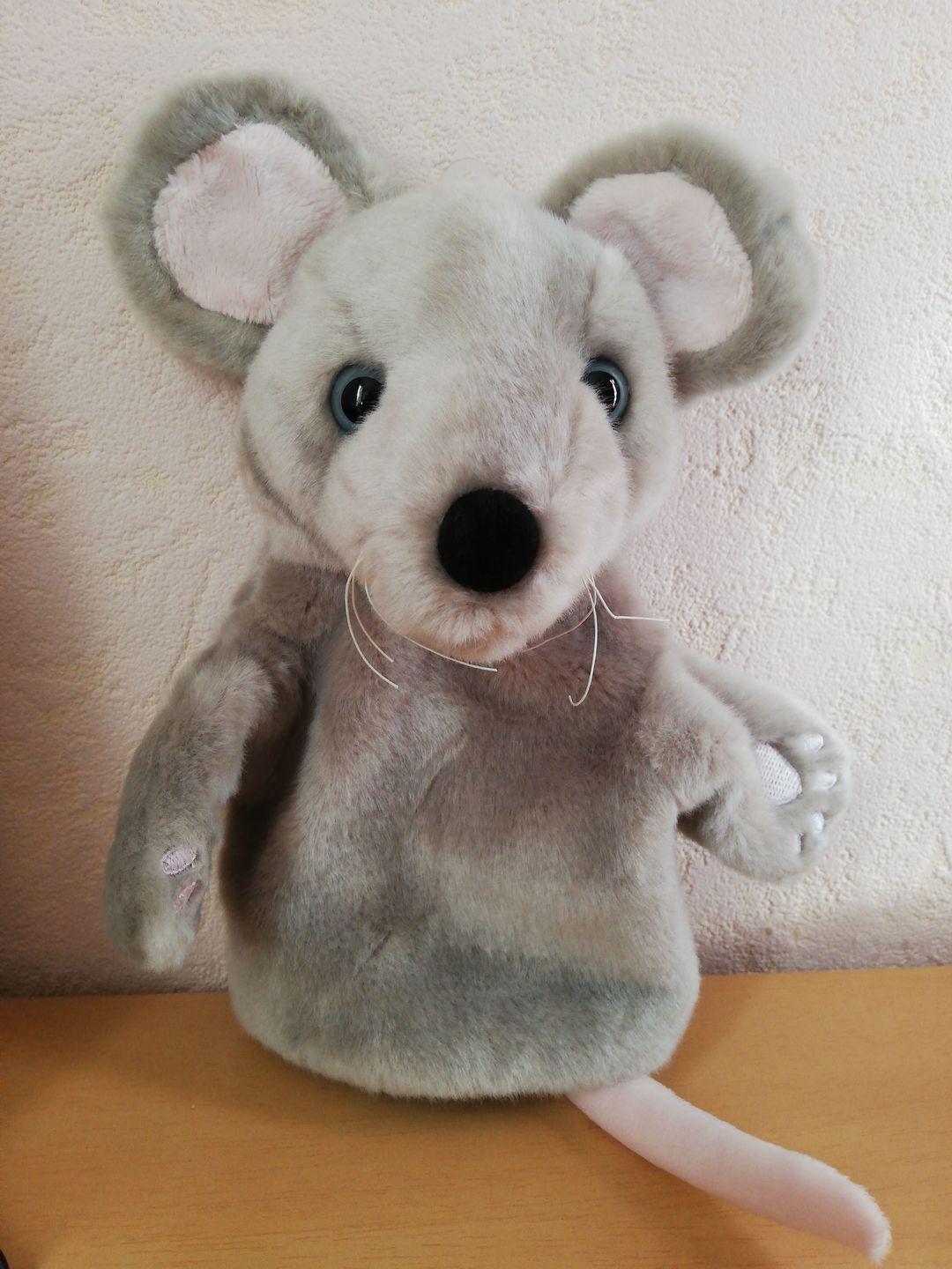 Customer photo review of Souris gris Marionnette