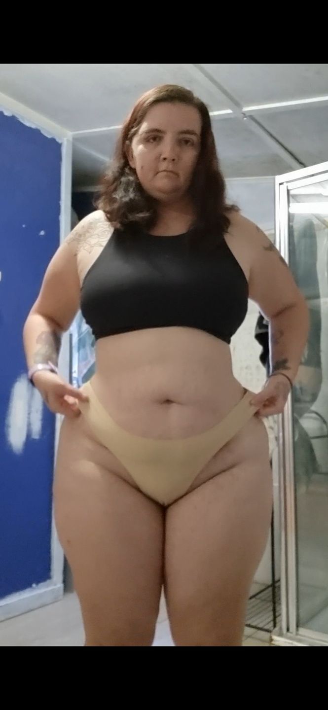 Customer photo review of Cheeky Low-Rise White