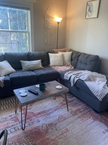 Customer photo review of Amira Moroccan Dusk Rug