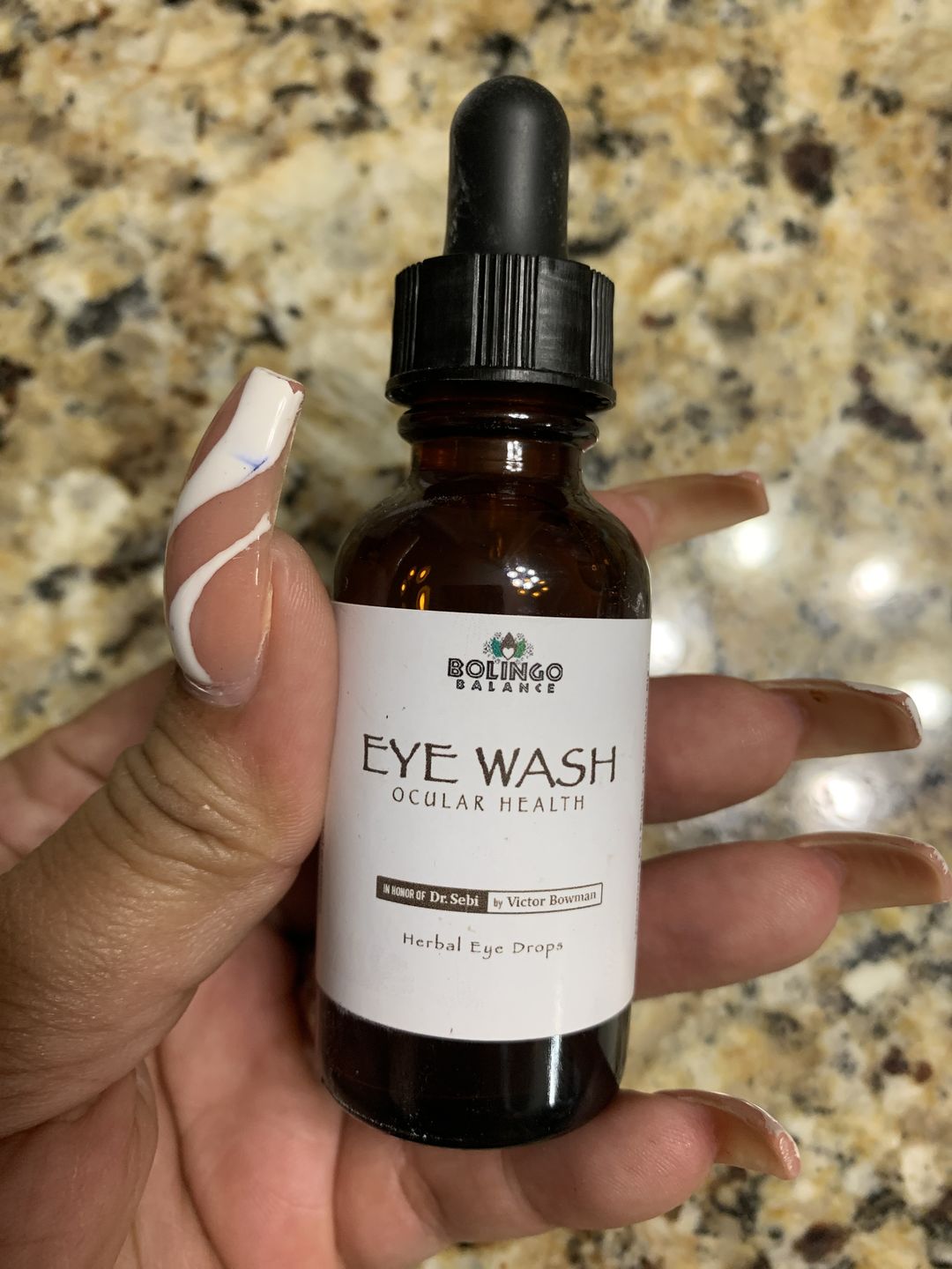 Customer photo review of Eye Wash
