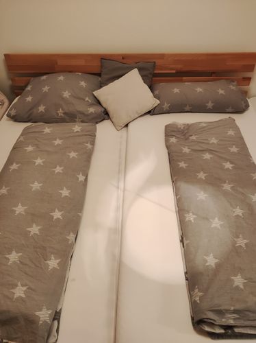 Customer photo review of Massivholzbett Julia Buche