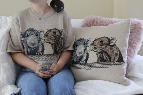 Customer photo review of Full-Body Pet Custom Sweater