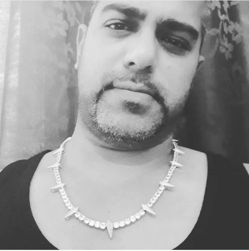 Customer photo review of SPIKED BREAKER. 5MM - WHITE GOLD