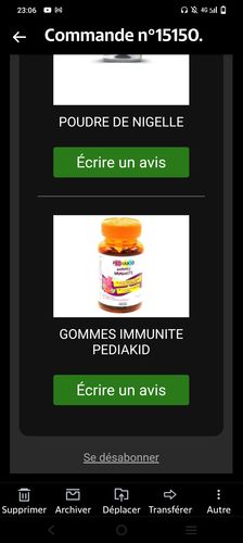 Customer photo review of GOMMES IMMUNITE PEDIAKID
