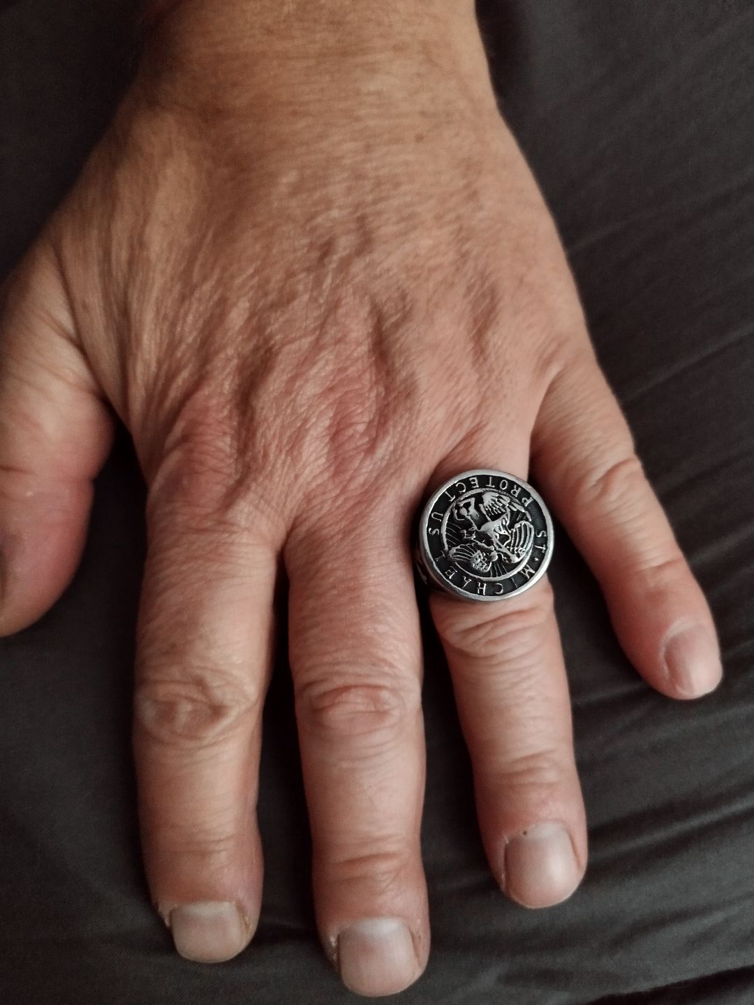 Customer photo review of SAINT MICHAEL.