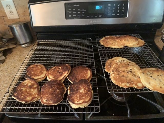 Customer photo review of Cousin T's Chocolate Chip Gourmet Pancake Mix 2 Pack