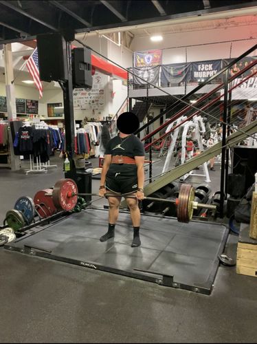 Customer photo review of PR Athletic Sweat Shorts-PR101-Denim Black