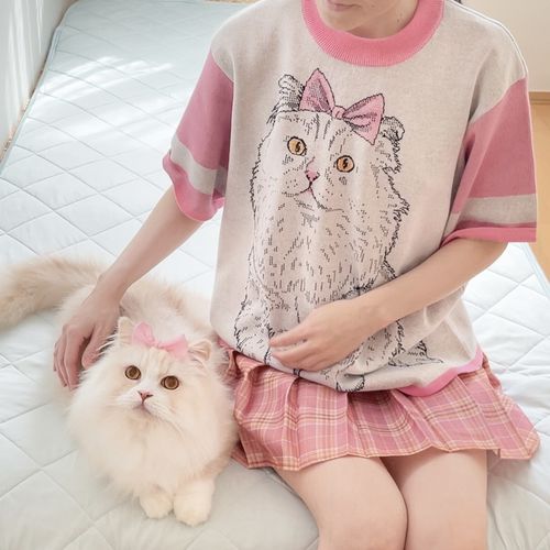 Customer photo review of Full-Body Pet Custom Sweater