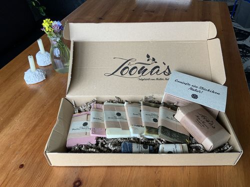 Customer photo review of 3% Brennnessel mit Zitrone & Rosmarin Haarseife (Alle Haartypen)