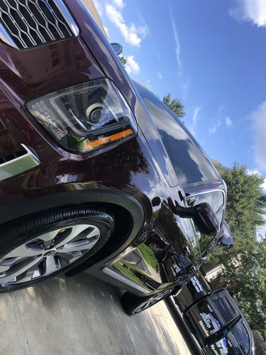 Customer photo review of blue shine™ | premium tire shine