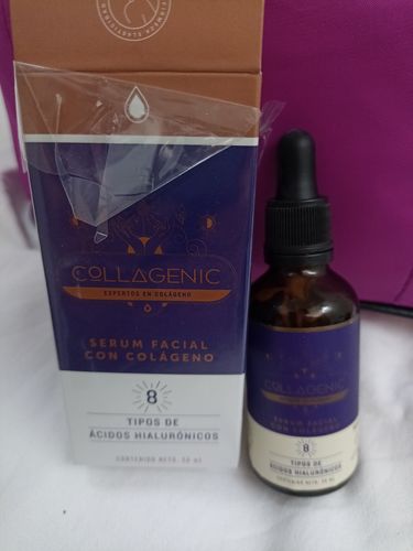 Customer photo review of Serum Collagenic Hidratante | 8 tipos de ácido hialurónico