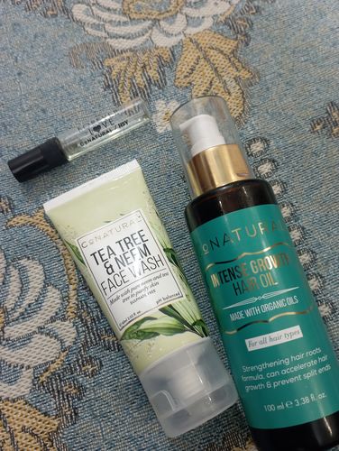 Customer photo review of Intense Growth Hair Oil