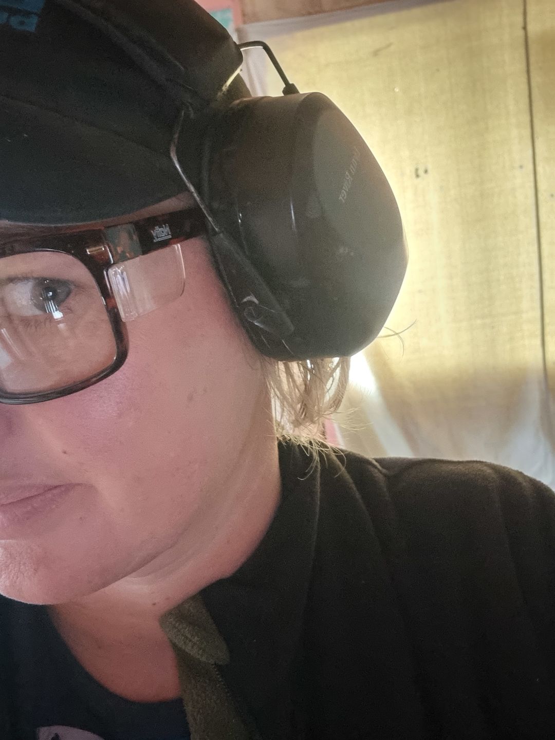Customer photo review of Kenneth Black Safety Glasses