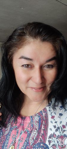 Reseña con foto de un cliente sobre Henna Jamila Hair