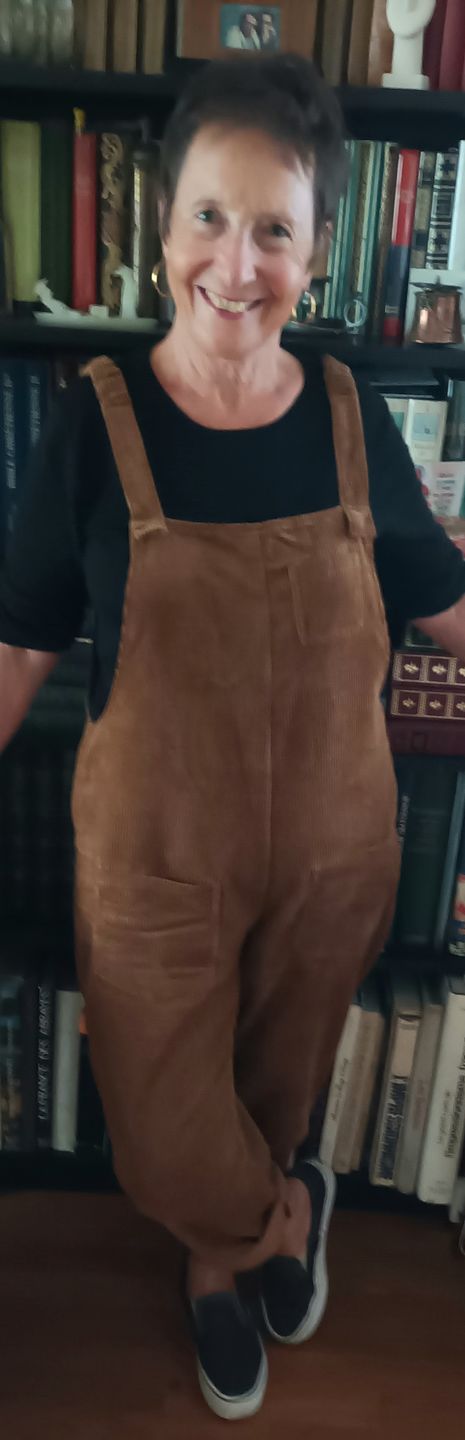 Customer photo review of Plus Size - Vintage Women Corduroy Loose Overall