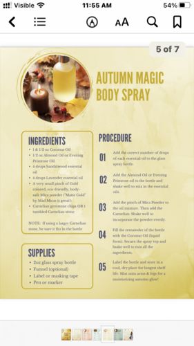 Customer photo review of [FREE DOWNLOAD] Magical Recipes for the Winter & Autumn Months eBook