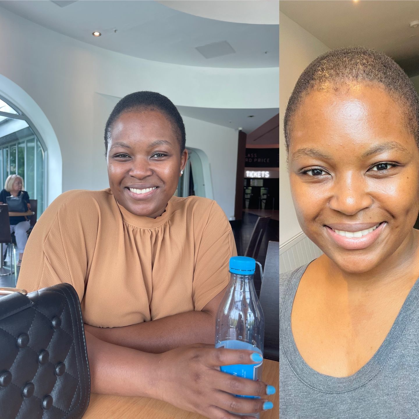 Customer photo review of Hair Growth Oil
