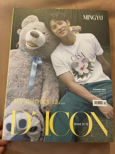 Customer photo review of D-icon (Dicon) Official Magazine : Vol.12 My Choice Is... SEVENTEEN