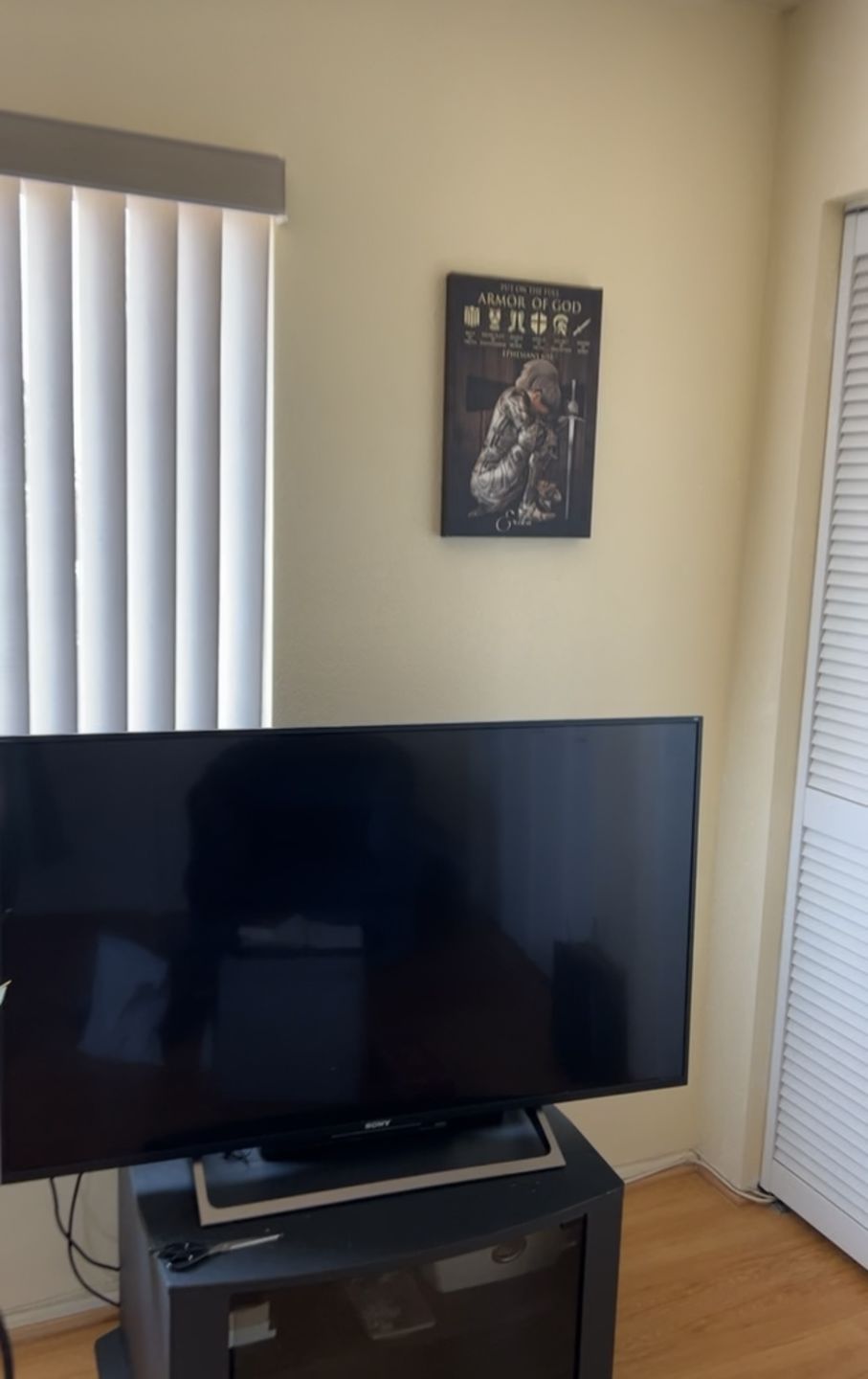Customer photo review of Personalized God Woman Warrior Put On The Full Armor Of God Ephesians 6 10 Canvas Prints
