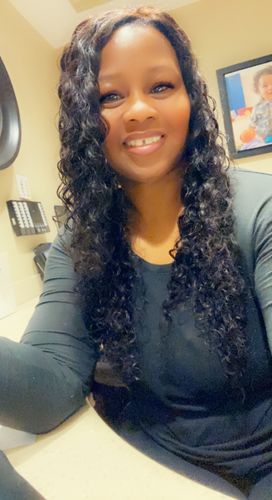 Customer photo review of Water Wave 4x4 Lace Closure Wigs Virgin Human Hair Transparent Lace Wigs