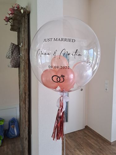 Kundenbewertung mit Foto zu BALLOONIZER - Ballon Konfigurator