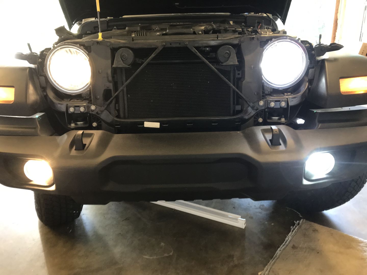 Customer photo review of CARIFEX®  Non-Flickering LED Headlight Sets