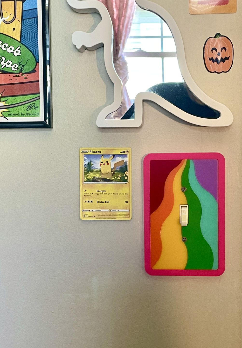 Customer photo review of Smoke Trail Light Switch Cover
