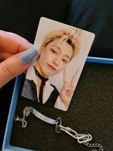 Customer photo review of ATEEZ [OUR STORY] HBD BRACELET – SAN