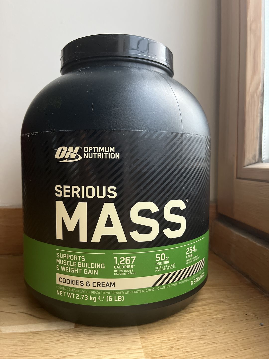 Customer photo review of ON™ Serious Mass (2.73 kg)