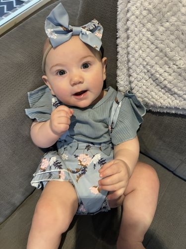 Customer photo review of Iris Floral Set - Sage