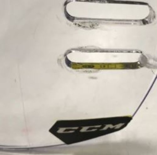 Customer photo review of CCM VR14 Straight Certified Visor