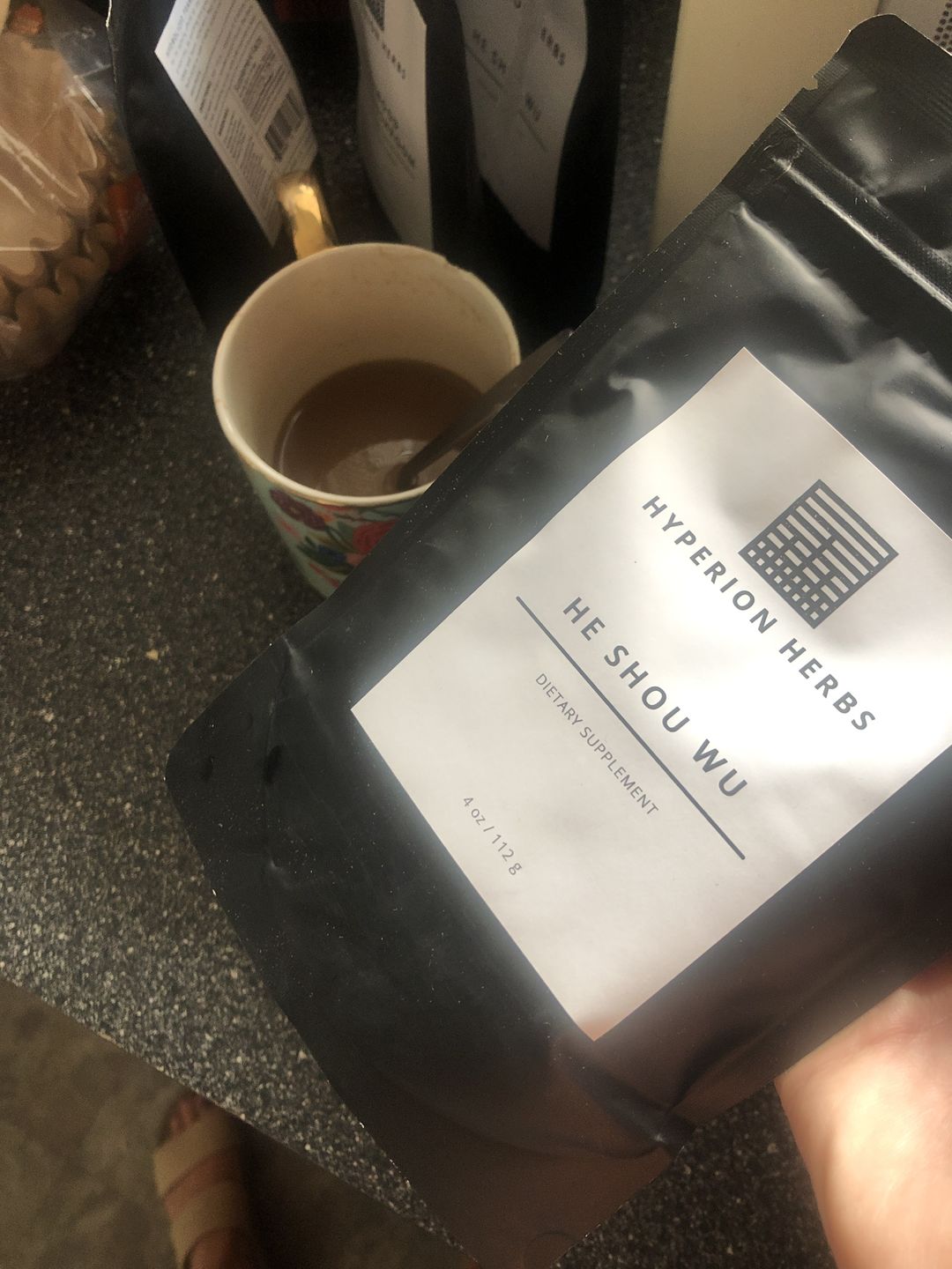 Customer photo review of He Shou Wu Extract
