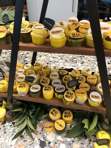 Customer photo review of R U OK Day - Edible Icing Image