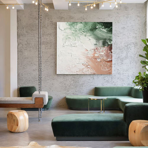 Customer photo review of Modern Abstract Painting #ABAV123