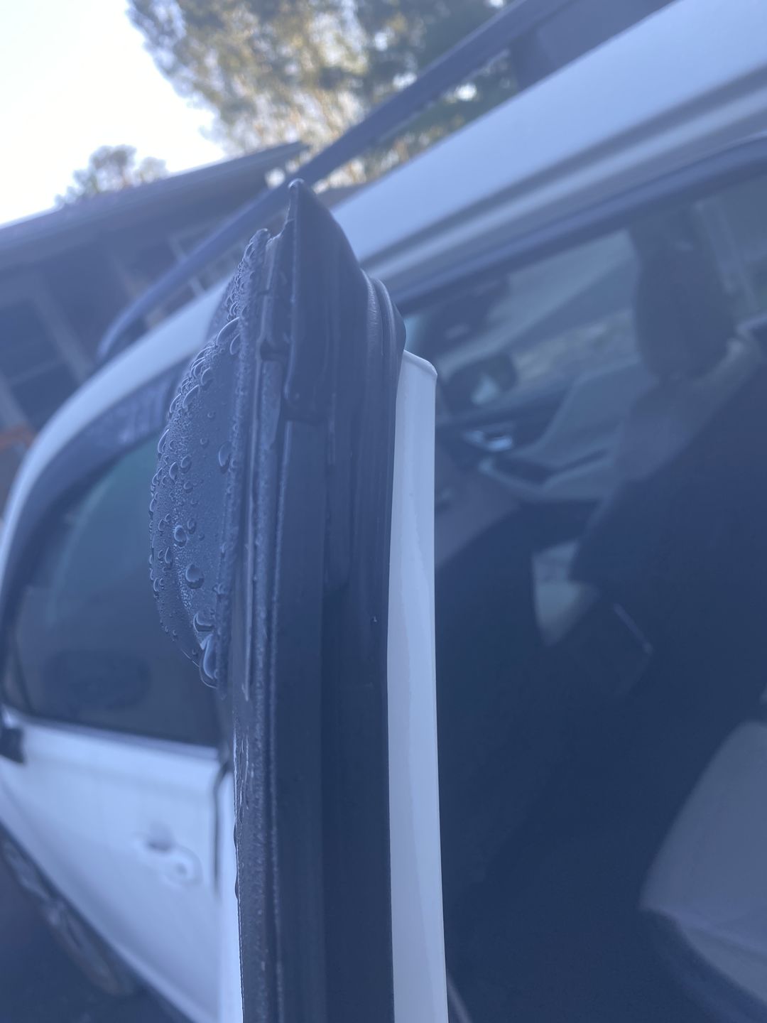 Customer photo review of 2019-Up Subaru Forester Window Visors Wind Deflectors Rain Guards