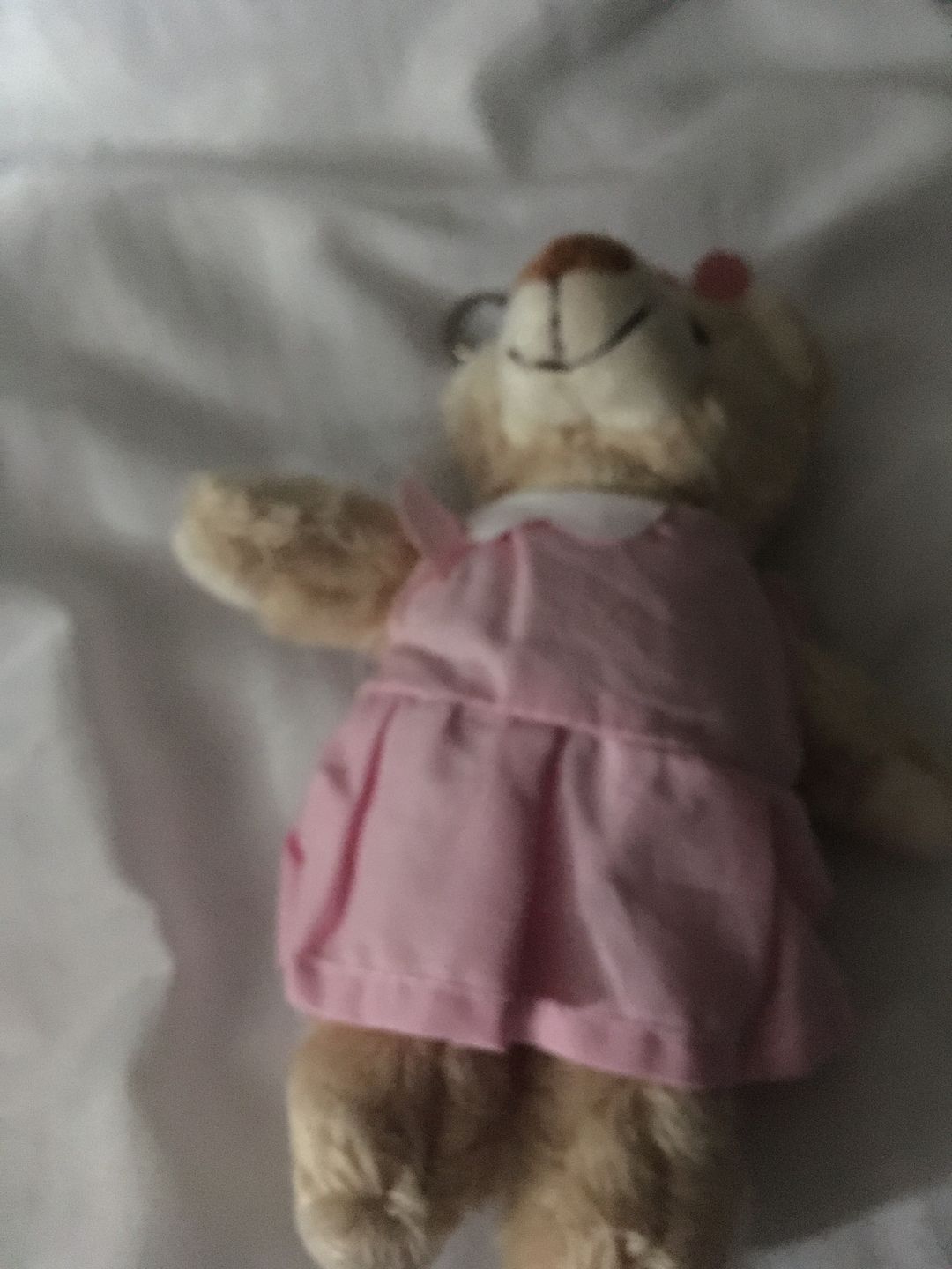Customer photo review of Peggy The Girl Teddy Keyring