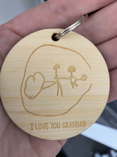 Customer photo review of Etch n' Sketch Key Ring