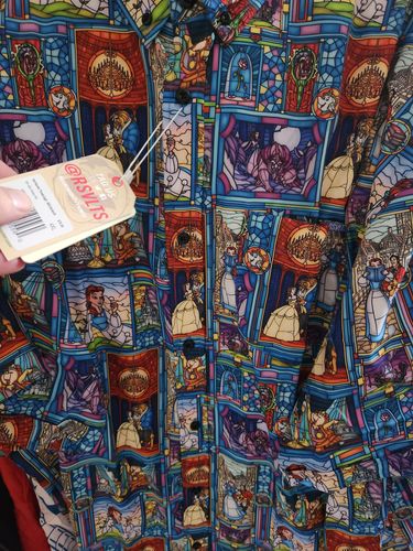 Customer photo review of Disney's Beauty and the Beast "The Inventor's Daughter" – KUNUFLEX Short Sleeve Shirt
